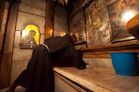 Stay. The Holy Sepulchre